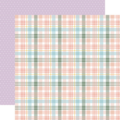 Echo Park It's Spring Time - Pretty Plaid