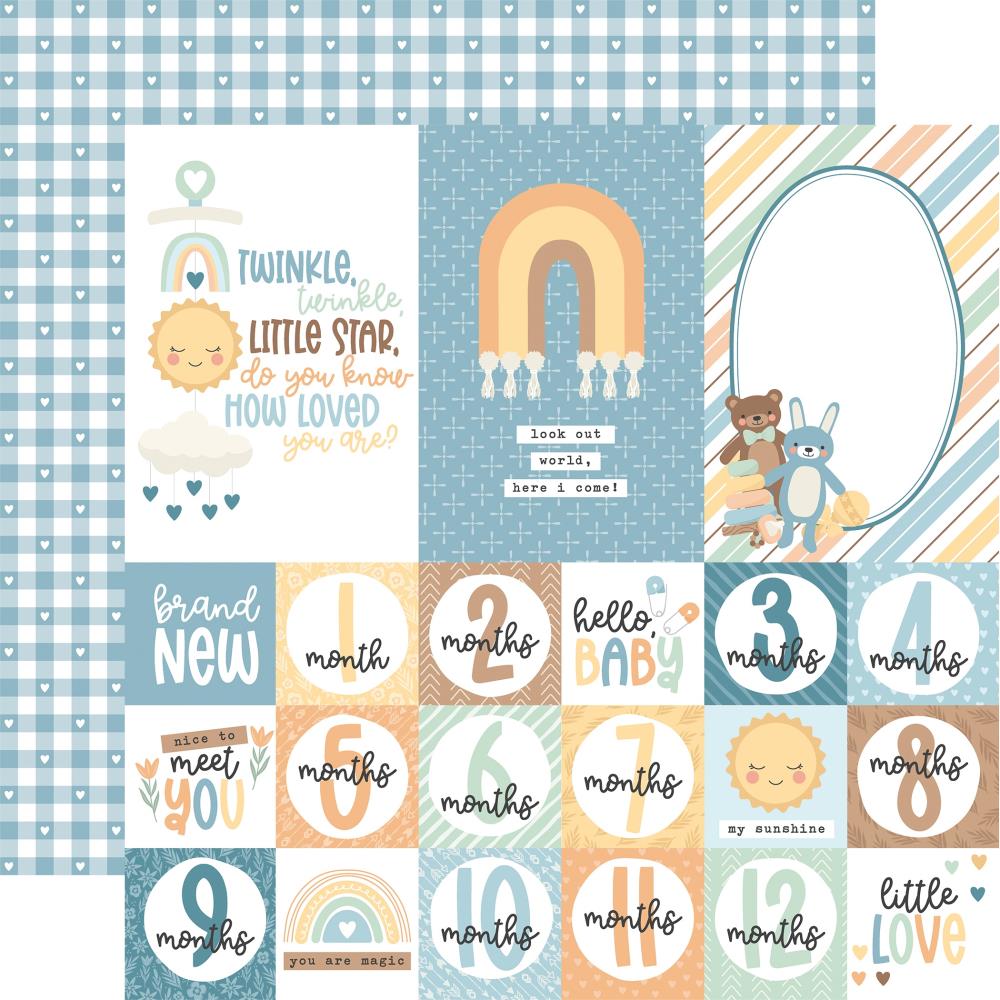 Echo Park Our Baby Boy - Multi Journaling Cards