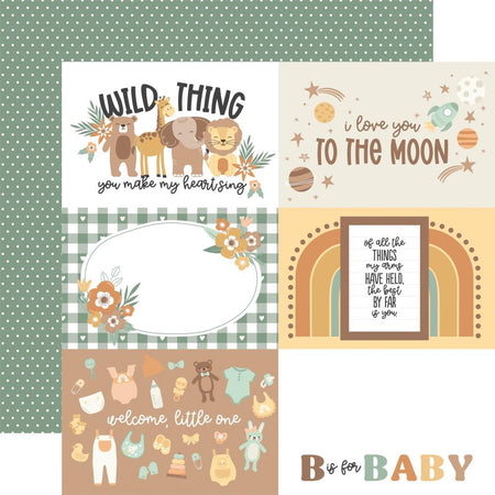 Echo Park Our Baby - 6x4 Journaling Cards