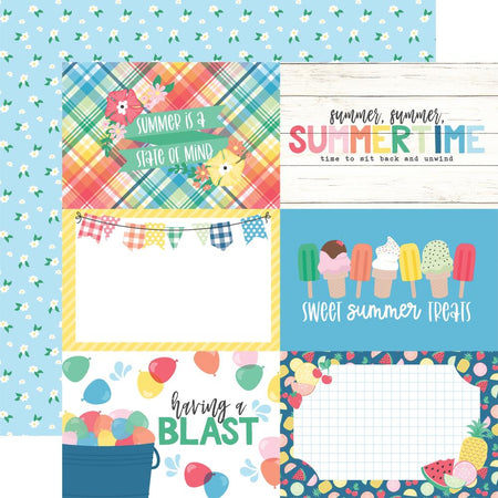Echo Park Sun Kissed - 6x4 Journaling Cards