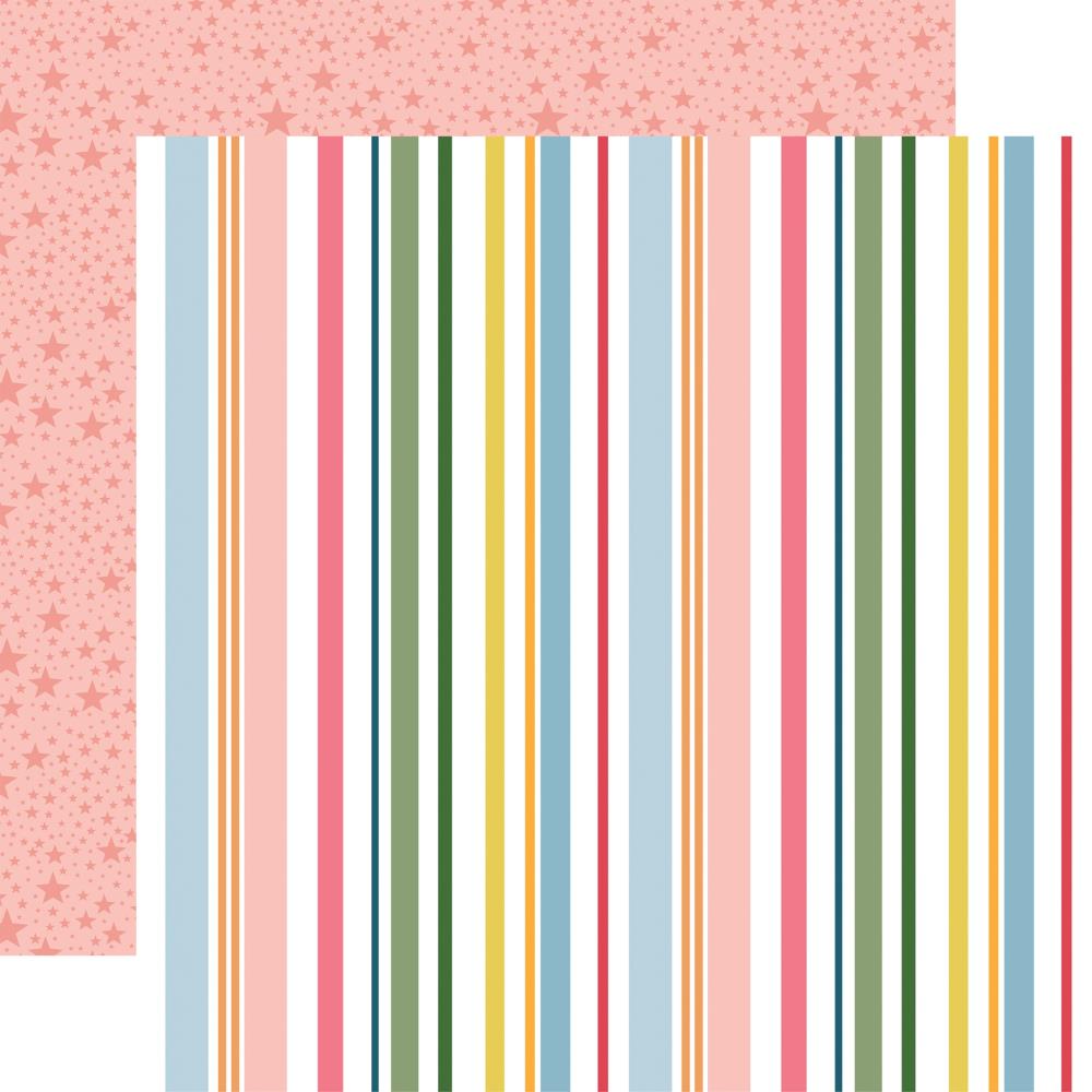 Echo Park Here Comes The Sun - Summer Day Stripe