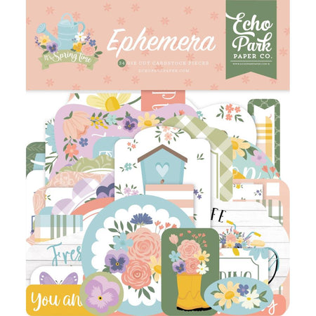 Echo Paper It's Spring Time - Ephemera Icons