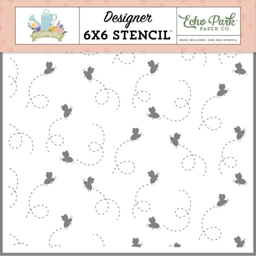 Echo Park It's Spring Time - Busy Bees Stencil