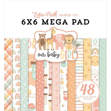 Echo Park Our Baby Girl - 6x6 Mega Pad