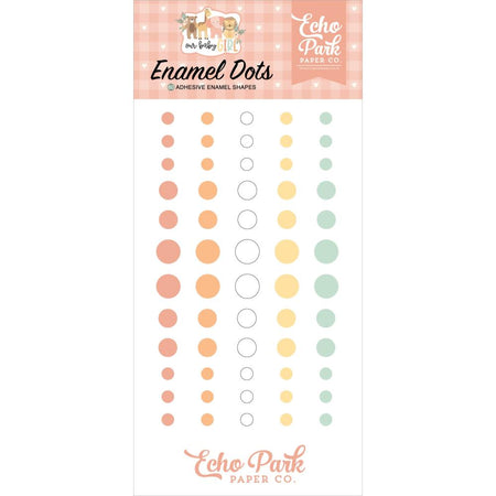 Echo Park Our Baby Girl - Enamel Dots