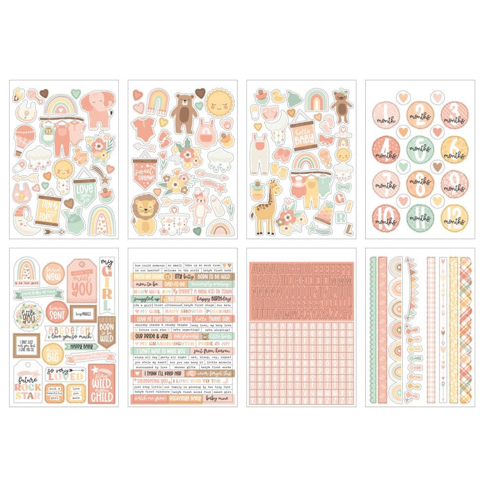 Echo Park Our Baby Girl - Sticker Book