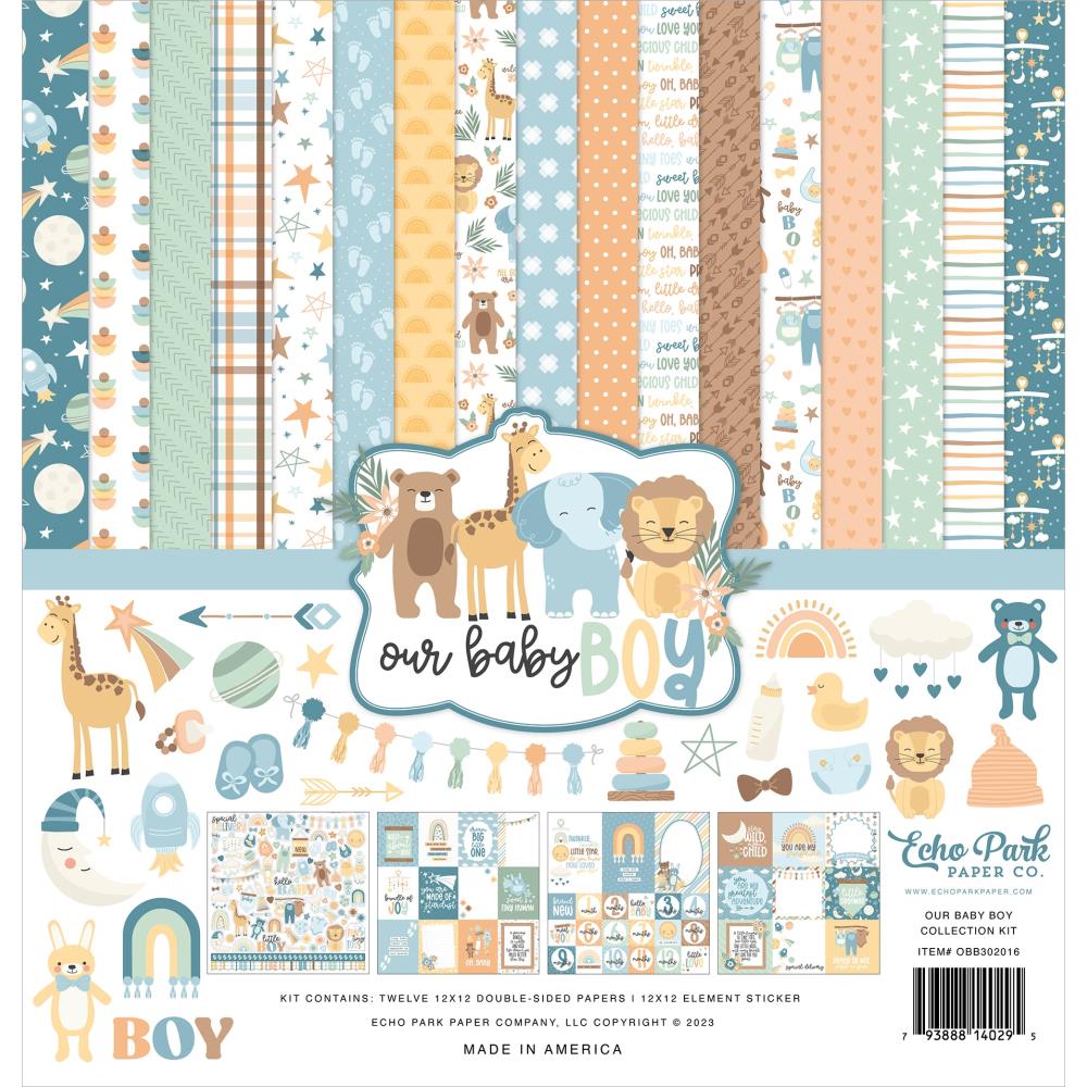 Echo Park Our Baby Boy - Collection Kit