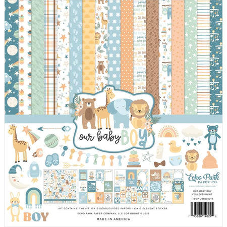 Echo Park Our Baby Boy - Collection Kit