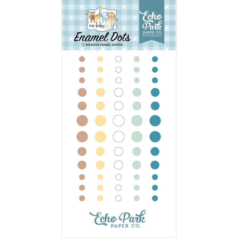 Echo Park Our Baby Boy - Enamel Dots