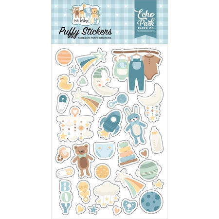 Echo Park Our Baby Boy - Puffy Stickers
