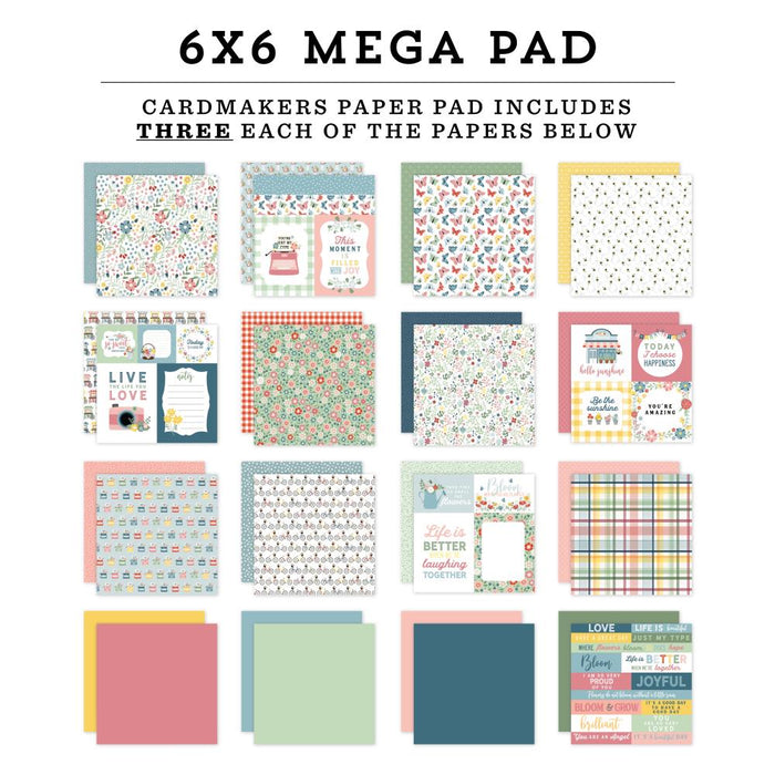 Echo Park Life Is Beautiful - 6x6 Mega Pad