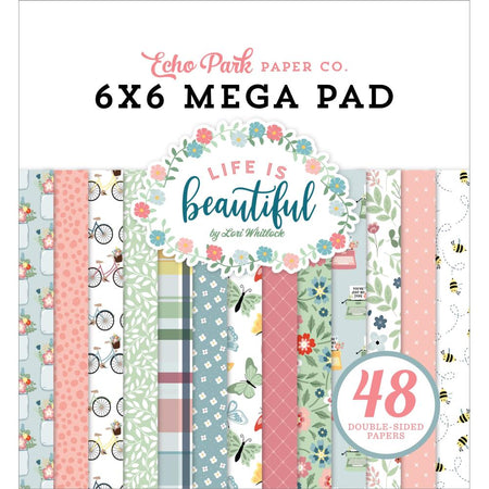 Echo Park Life Is Beautiful - 6x6 Mega Pad