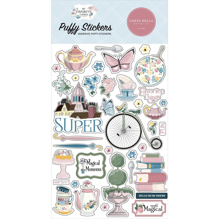 Carta Bella My Favorite Things - Puffy Stickers