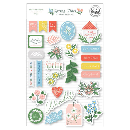Pinkfresh Studio Spring Vibes - Puffy Stickers
