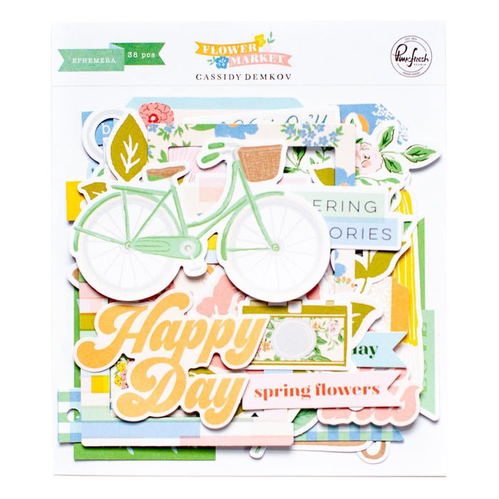Pinkfresh Studio Flower Market - Ephemera
