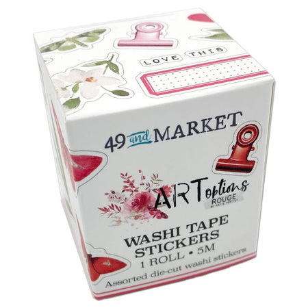 49 & Market ARToptions Rouge  - Washi Tape Sticker Roll