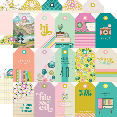 Simple Stories Flea Market - Tag Elements