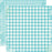 Simple Stories Simple Vintage Life In Bloom - Teal Gingham