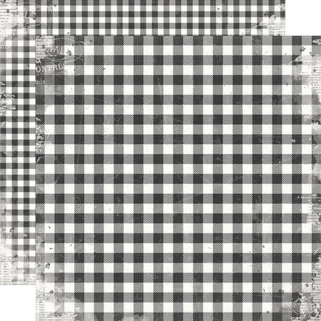 Simple Stories Simple Vintage Life In Bloom - Black Gingham