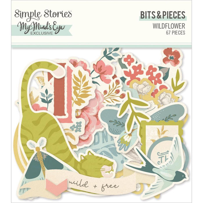 Simple Stories Wildflower - Bits & Pieces