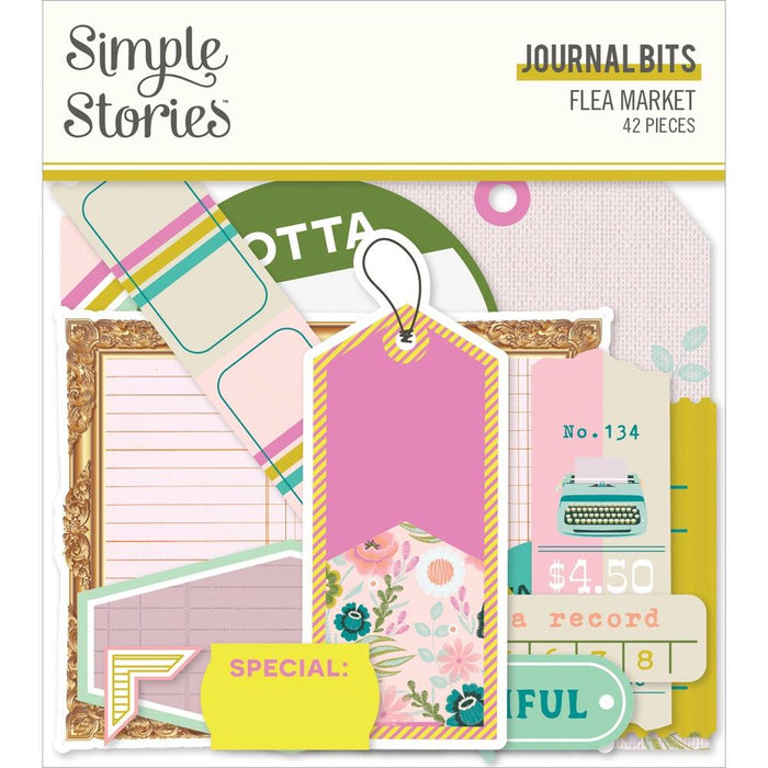 Simple Stories Flea Market - Journal Bits & Pieces
