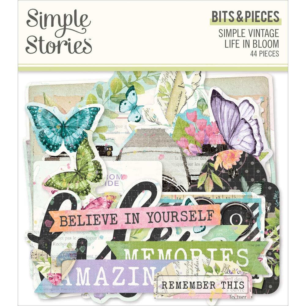 Simple Stories Simple Vintage Life In Bloom - Bits & Pieces