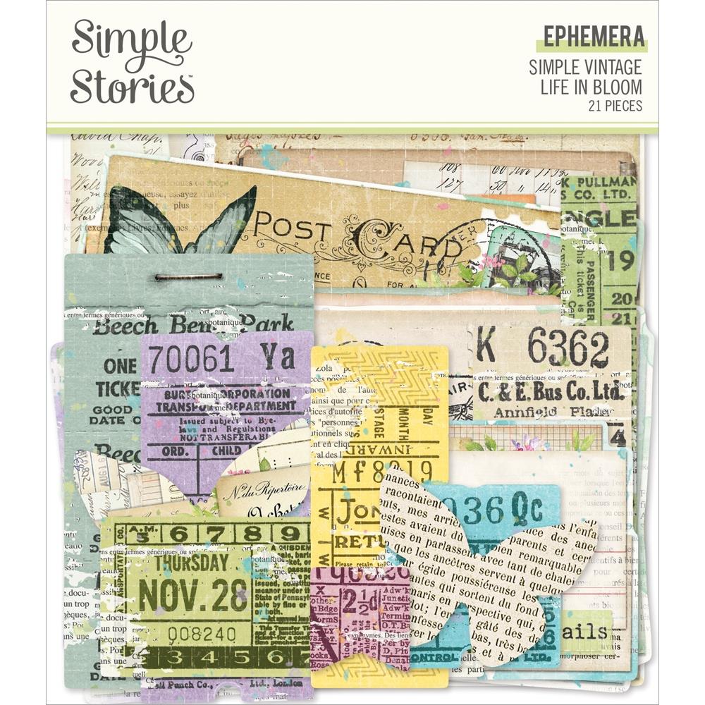 Simple Stories Simple Vintage Life In Bloom - Ephemera