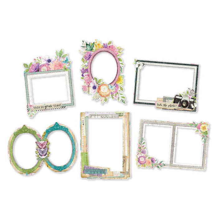 Simple Stories Simple Vintage Life In Bloom - Chipboard Frames