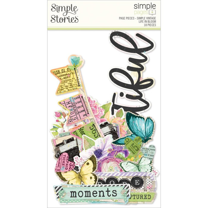 Simple Stories Simple Vintage Life In Bloom - Page Pieces