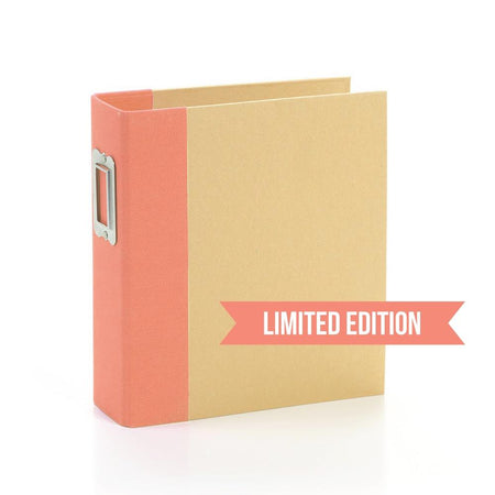 Simple Stories Limited Edition 6x8 Sn@p Binder - Coral