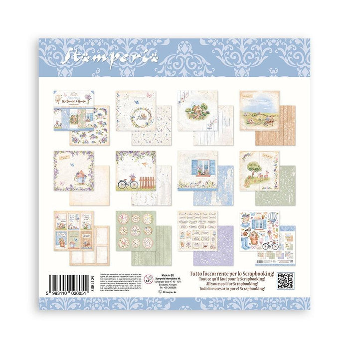 Stamperia Create Happiness Welcome Home - 12x12 Paper Pack