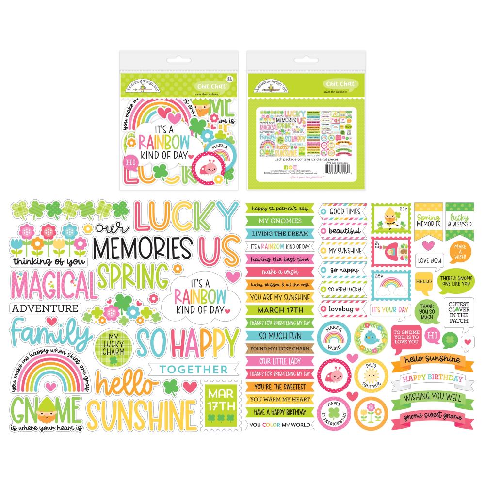 Doodlebug Design Over The Rainbow - Chit Chat