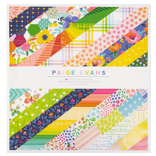 American Crafts Paige Evans Blooming Wild - 12x12 Pad