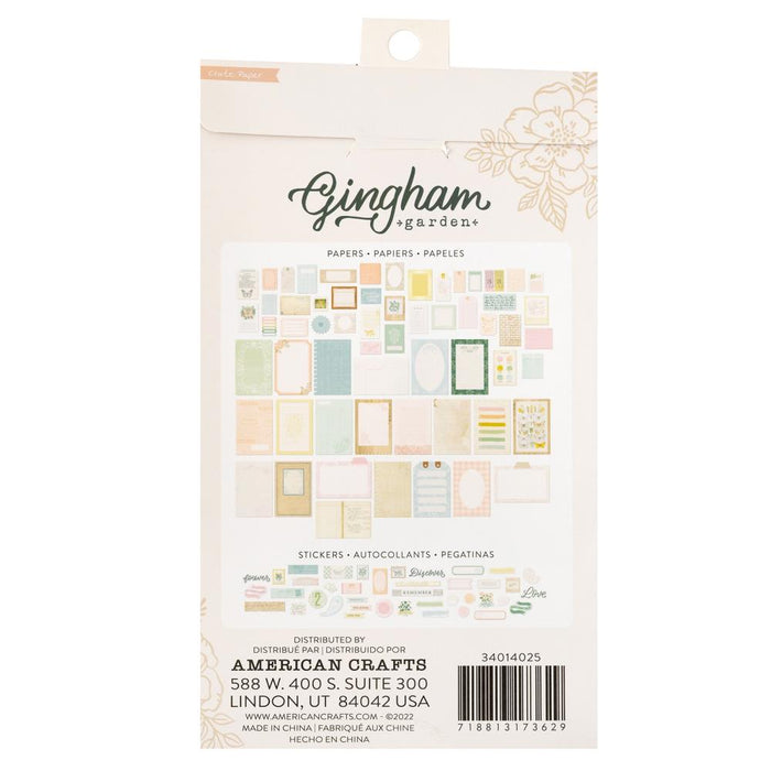 Crate Paper Gingham Garden - Paperie Pack