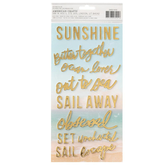 Heidi Swapp Set Sail - Phrase Thickers