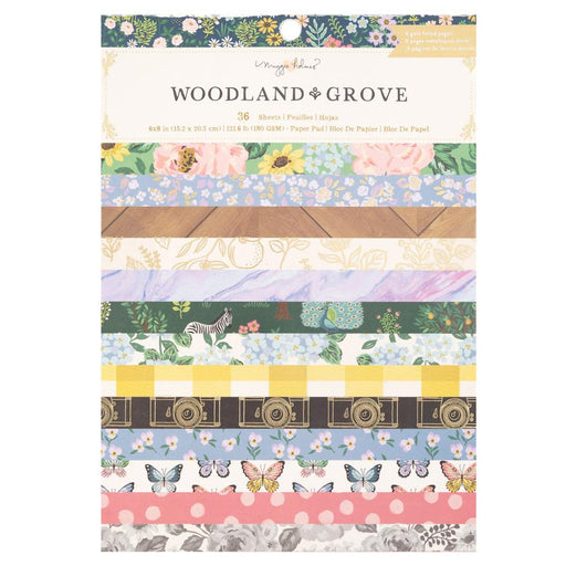 American Crafts Maggie Holmes Woodland Grove - 6x8 Pad