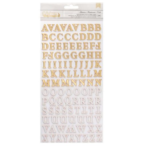 American Crafts Maggie Holmes Woodland Grove - Shimmer Alpha Thickers