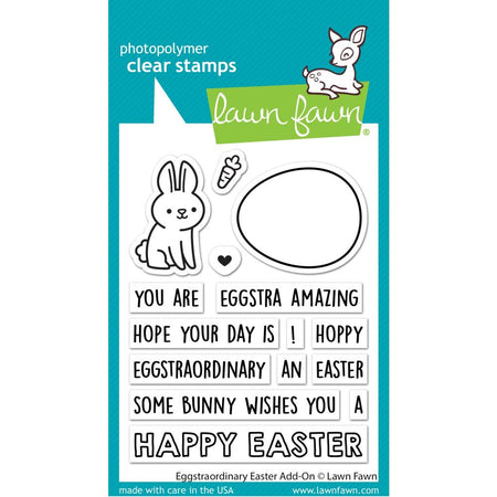 Lawn Fawn Clear Stamps - Eggstraordinary Easter Add-On