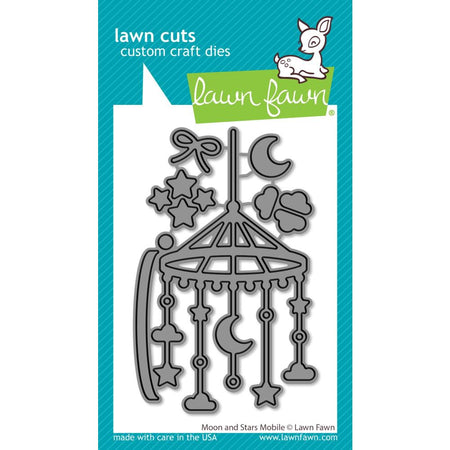 Lawn Fawn Craft Die - Moon & Stars Mobile