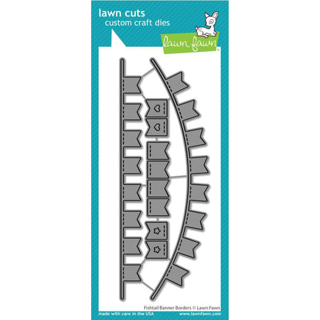 Lawn Fawn Craft Die - Fishtail Banner Borders