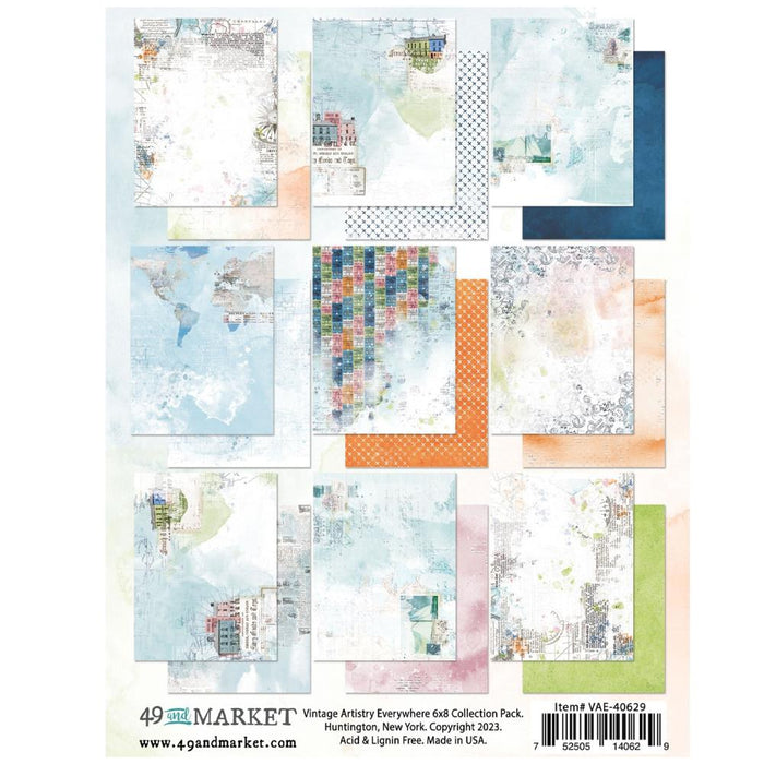 49 & Market Vintage Artistry Everywhere - 6x8 Collection Pack