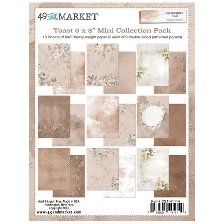 49 & Market Color Swatch Toast - 6x8 Mini Collection Pack