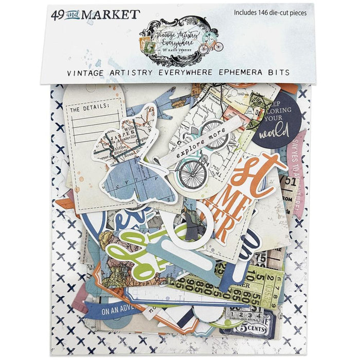 49 & Market Vintage Artistry Everywhere - Ephemera Bits