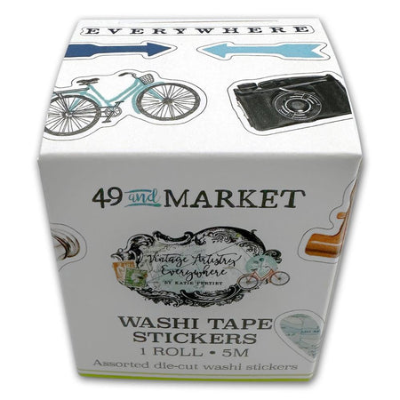 49 & Market Vintage Artistry Everywhere - Washi Tape Sticker Roll