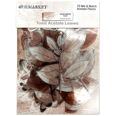 49 & Market Color Swatch Toast - Acetate Leaves
