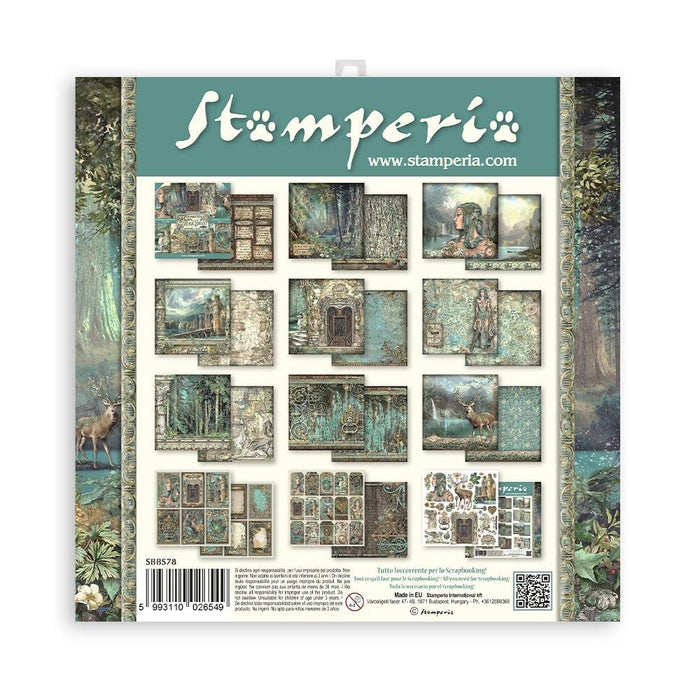 Stamperia Magic Forest - 8x8 Paper Pack