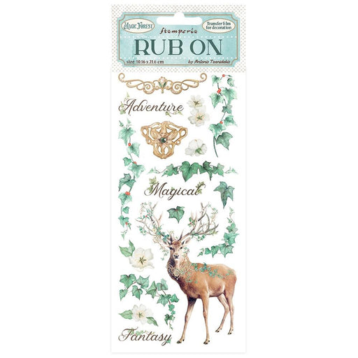 Stamperia Magic Forest - Rub-Ons Deer