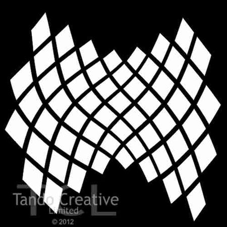 Tando Creative Mask - Distorted Harlequin