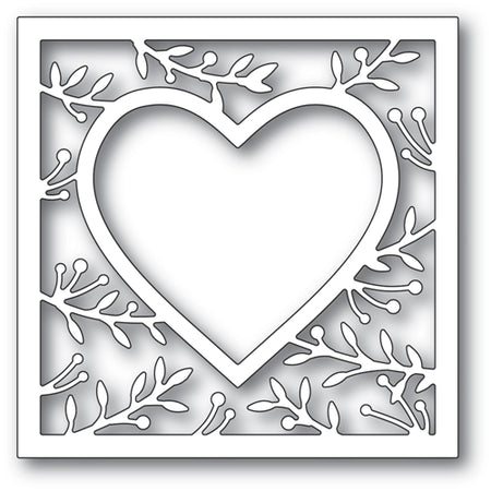 Memory Box Die - Lavonia Heart Frame