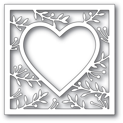 Memory Box Die - Lavonia Heart Frame